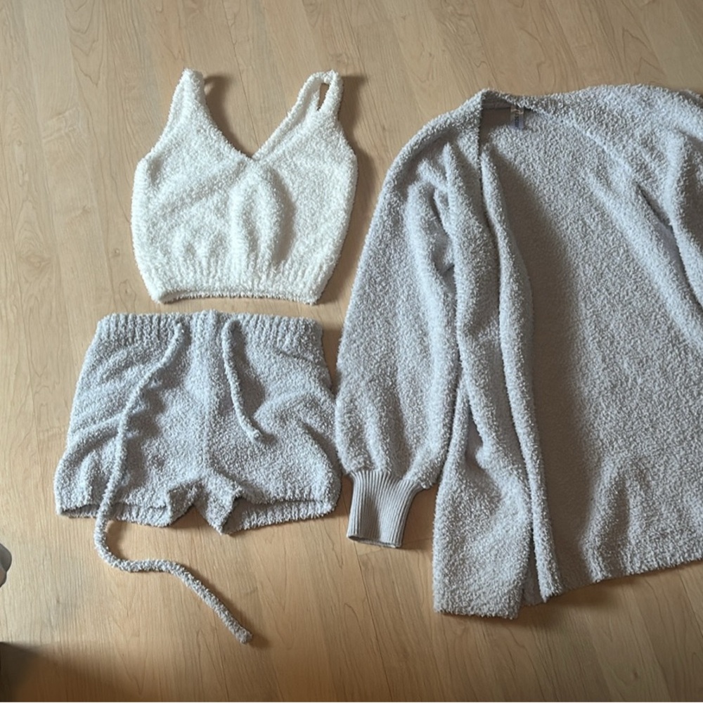 Cozy Plush 3-Piece Loungewear Set